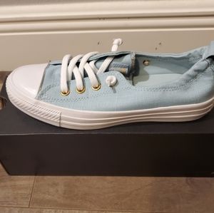 Converse slip on Womens Baby Blue